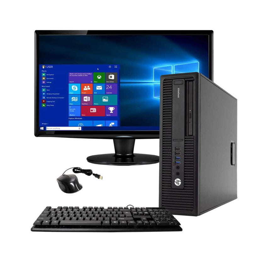 Products Best Home & Office Desktop With 19" Led & i5 / 8 Gb Ddr3/ 500 Gb / 128 GB Ssd / 19 Inch Screen