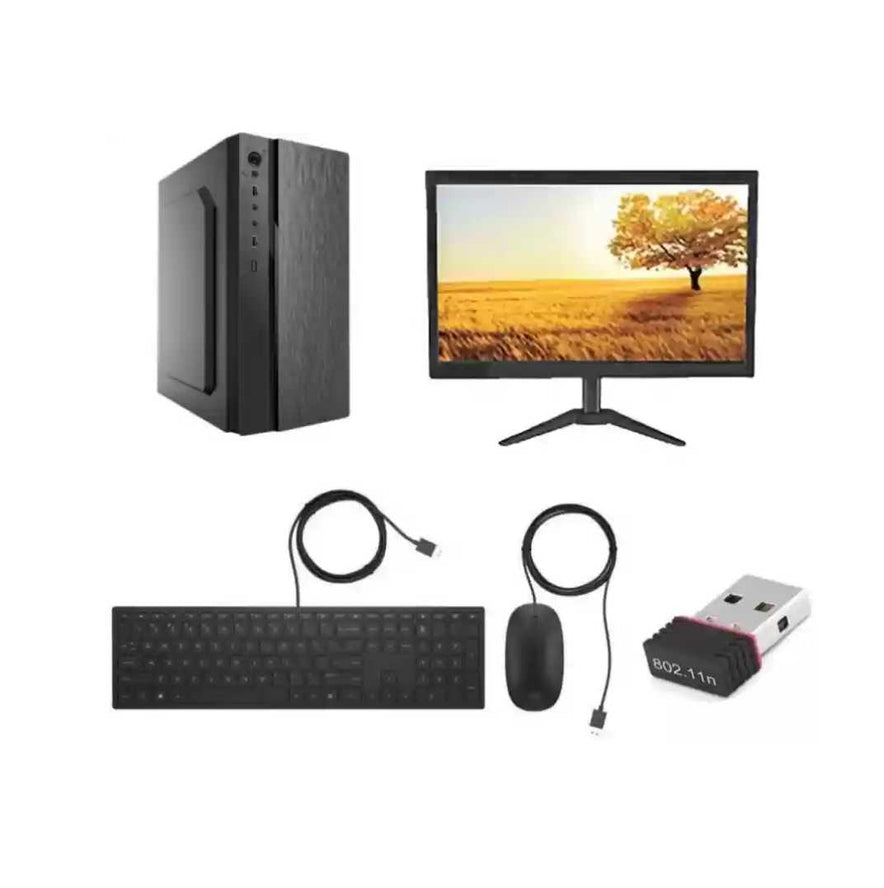 Core i5 Desktop Complete Computer System for Home & Business (Core i5 3rd Generation, 4GB RAM – 128GB SSD – 500GB HDD)