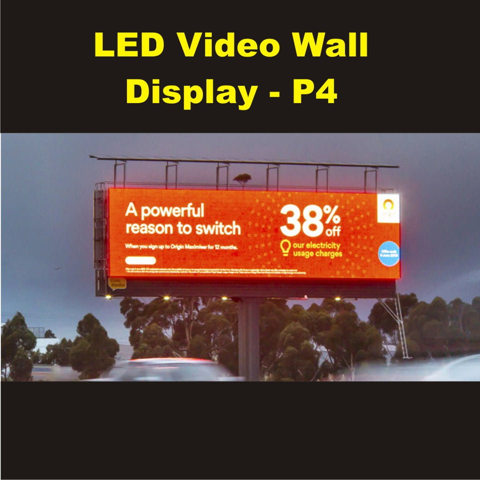 Phenix 75 Inch Outdoor Led Display P4 Advertising Video Display with warranty