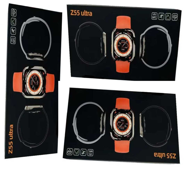 Z55 Ultra Smart Watch + Sony Hearphone Free Offer