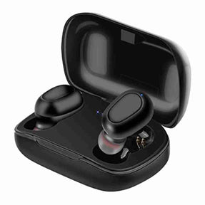 L21 Wireless Earphones Bluetooth 5.0 Headphones Mini Stereo Earbuds Sport Headset Bass Sound (Black)