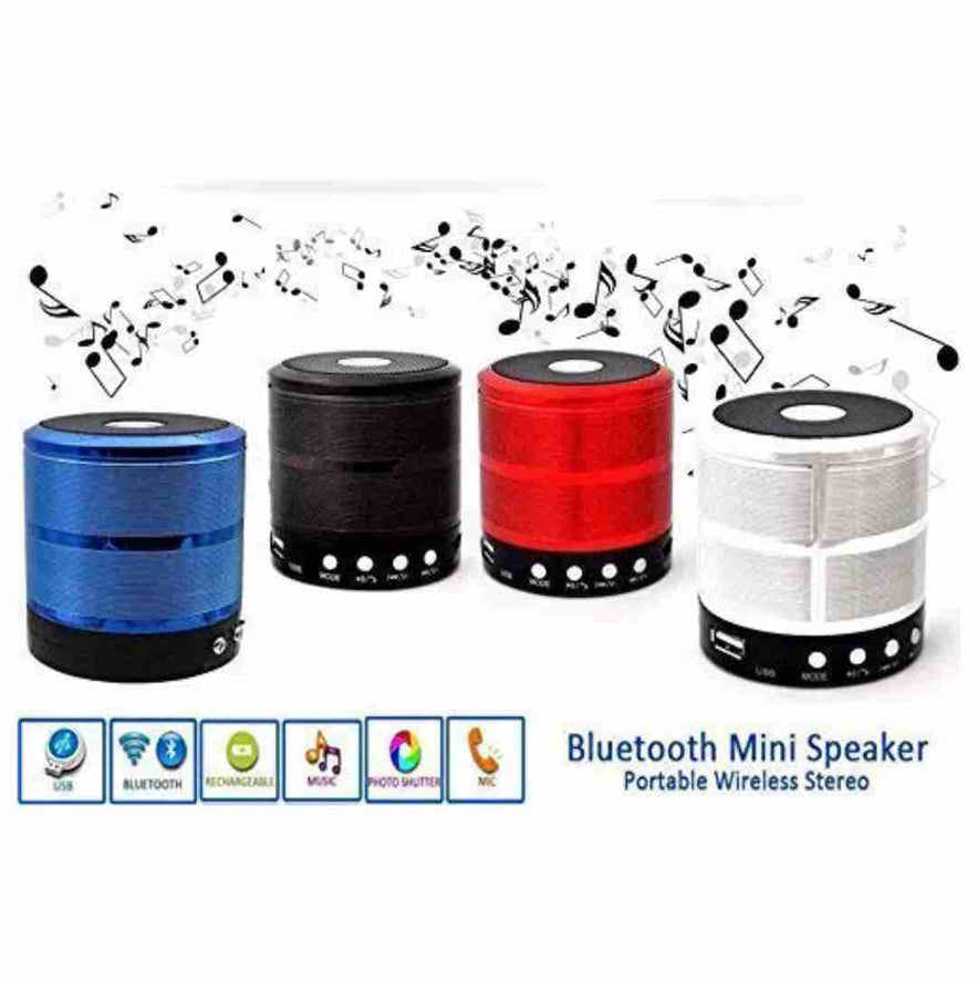 WS 887 Wireless Bluetooth Multimedia Speaker
