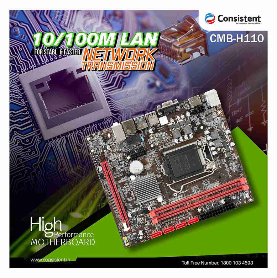 Consistent DDR4 Motherboard CMB-H110