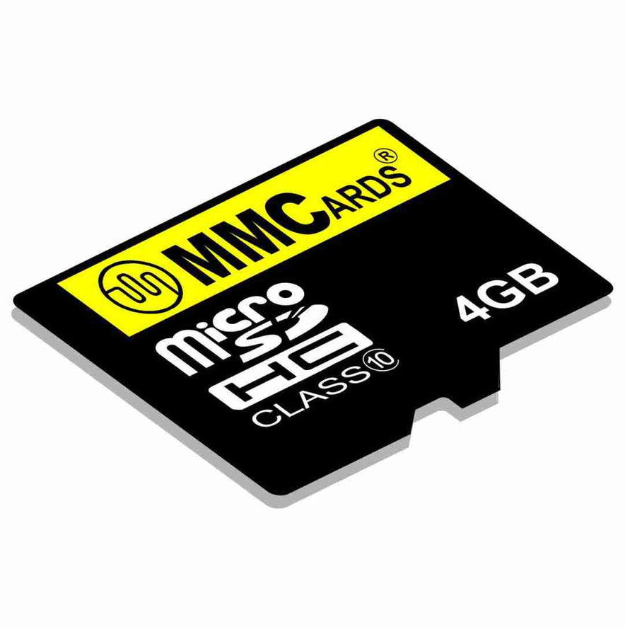 MMC 4 GB Memory Card Life Time Warranty (4GB)