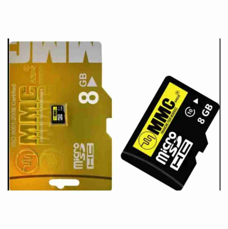 MMC MMC 8GB Micro SD Card Pack 1 8 GB MicroSDHC Class 10 15 MB/s Memory Card