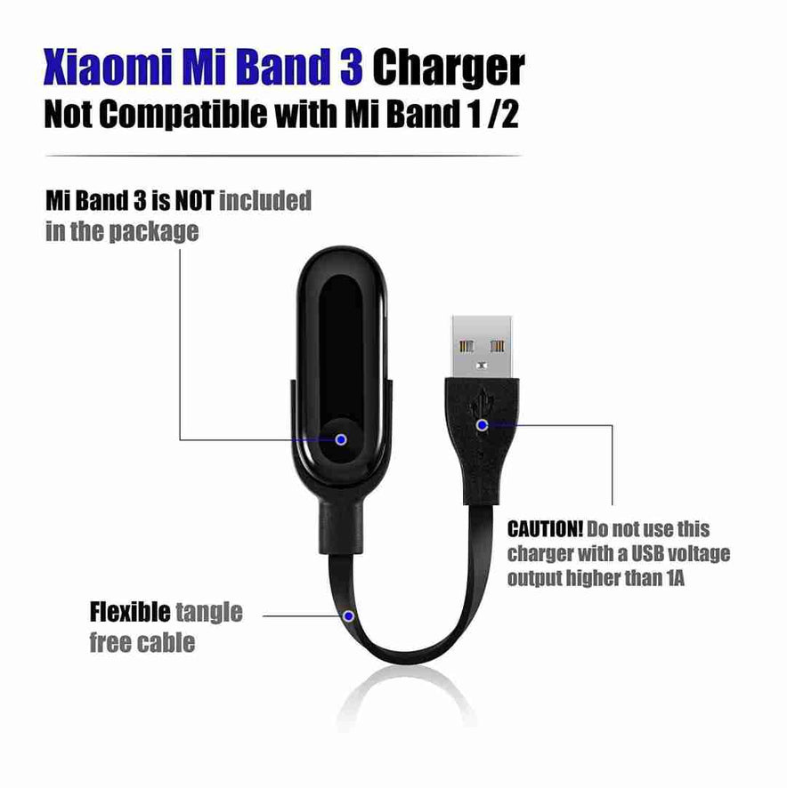 Fitness Band Charger for M3 Band Xiaomi Mi Band 3