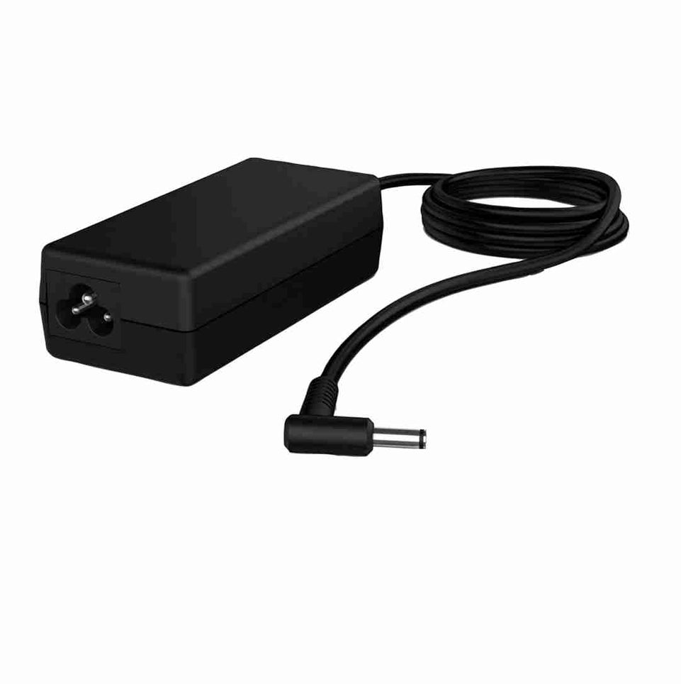 HP 65 Watts AC Adapter for Select Models of HP Laptops 19.5 V, 3.33 A, Round Pin, 4.4mm X