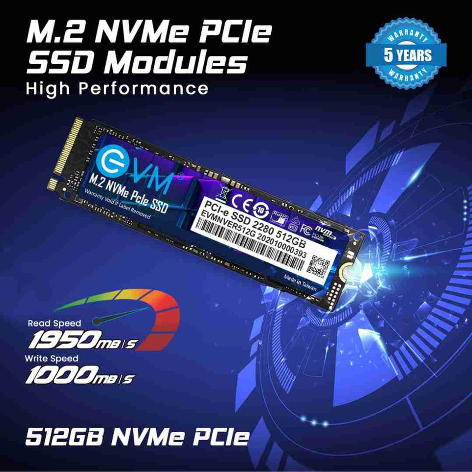 EVM 512GB NVMe SSD