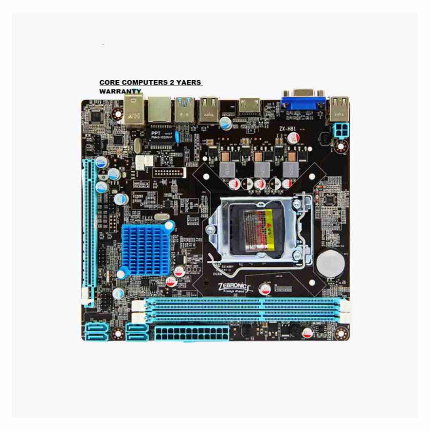 ZEBRONICS H81 DDR3 LGA 1150 Socket Motherboard