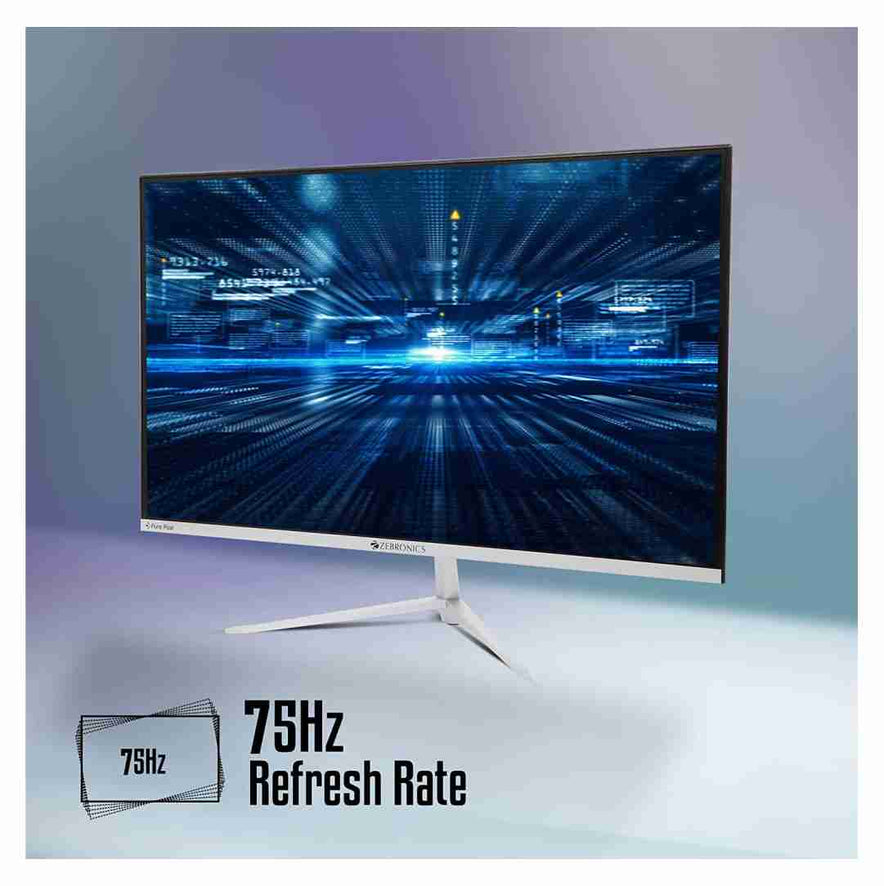 ZEBRONICS 60.4cms 24inch Widescreen Monitor