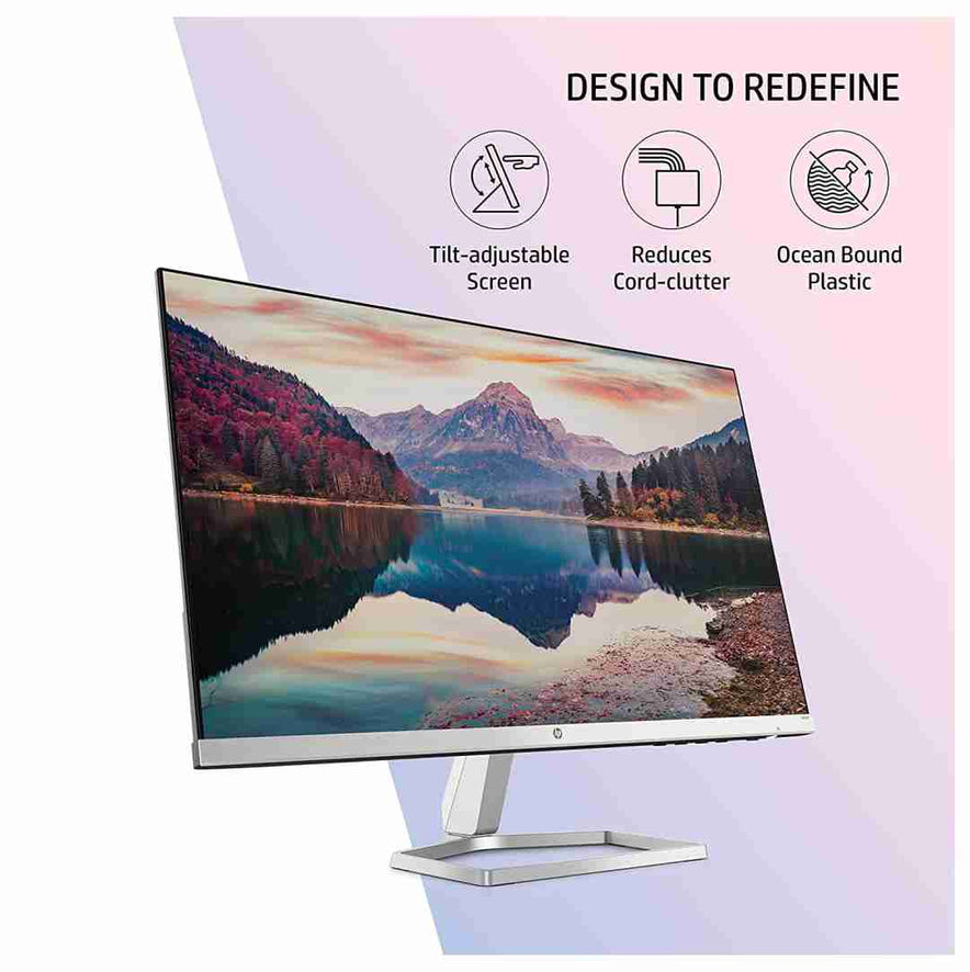 HP M22f 21.5-inches, 54.6 cm, FHD Monitor Eye Safe Certified Full HD IPS 3-Sided Micro-Edge Monitor