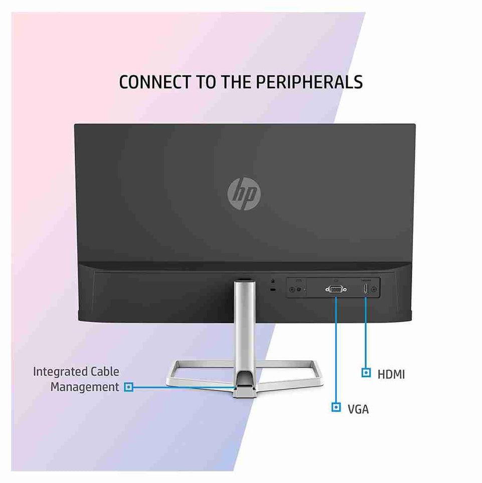 HP M22f 21.5-inches, 54.6 cm, FHD Monitor Eye Safe Certified Full HD IPS 3-Sided Micro-Edge Monitor