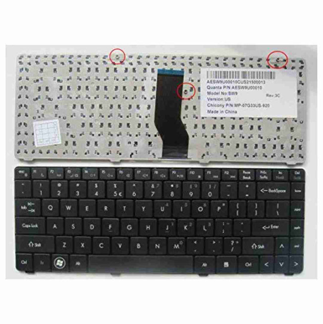 Laptop Keyboard for HCL M1064 HASEE SW9 US Black Series AESW91404US1A168 AESW9US1A168