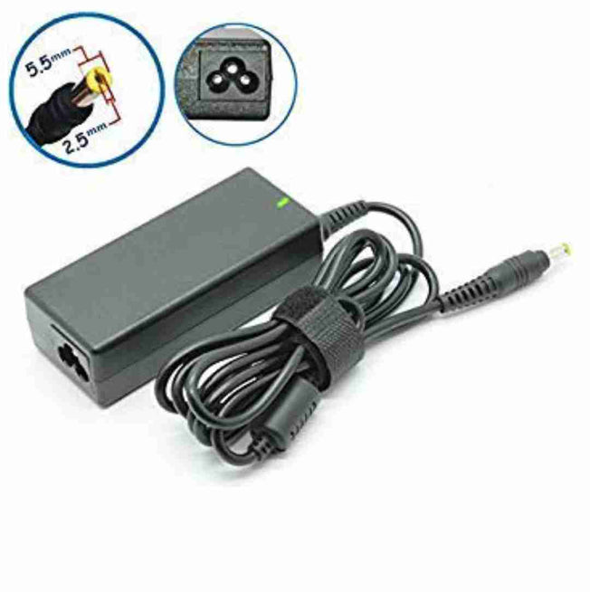 Acer 65W Yellow PIN/TIP Laptop Adapter Charger 19V 3.42A PIN Size 5.5mm X 1.7mm Aspire V5-573P Aspire V7-482P Aspire V7-481P