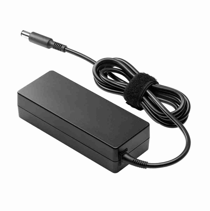 HP 65W 7.4mm Pin Charger for HP Elite Book Laptop Series without Power Cord - Black