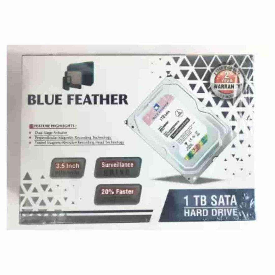 Blue Feather BFDT 1 TB Desktop, Surveillance Systems Internal Hard Disk Drive (HDD) (BFDT01S) (Interface: SATA, Form Factor: 3.5 inch)
