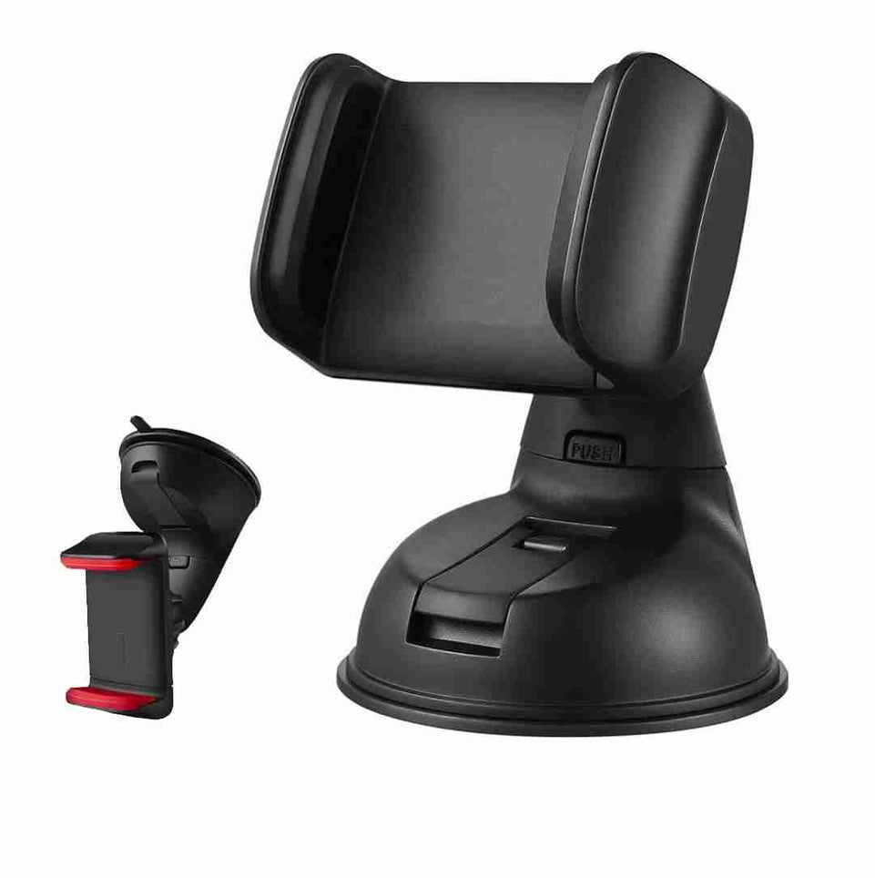 Universal Car Mobile Holder 360-Degree Rotating, Use for Windscreen, Dashboard | Table Desk with Double Grip Holder 
