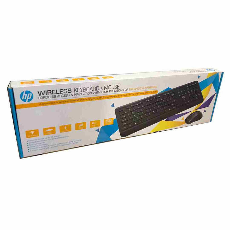 HP USB Wireless Spill Resistance Keyboard and Mouse Set