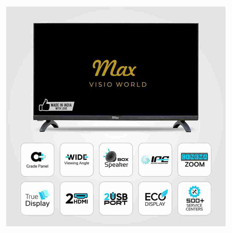 Samstar 60 cm (23 inches) Premium Series HD Ready LED TV Max24A (Black)