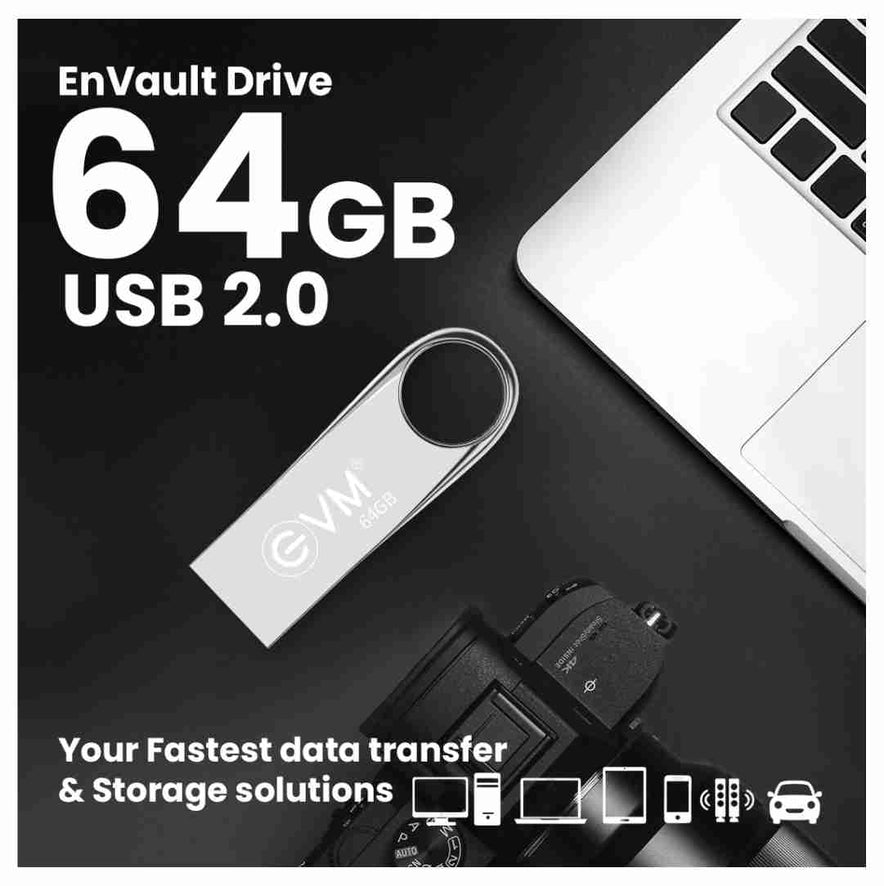 Evm 64gb Envault Drive Usb 2.0 (Pendrive)
