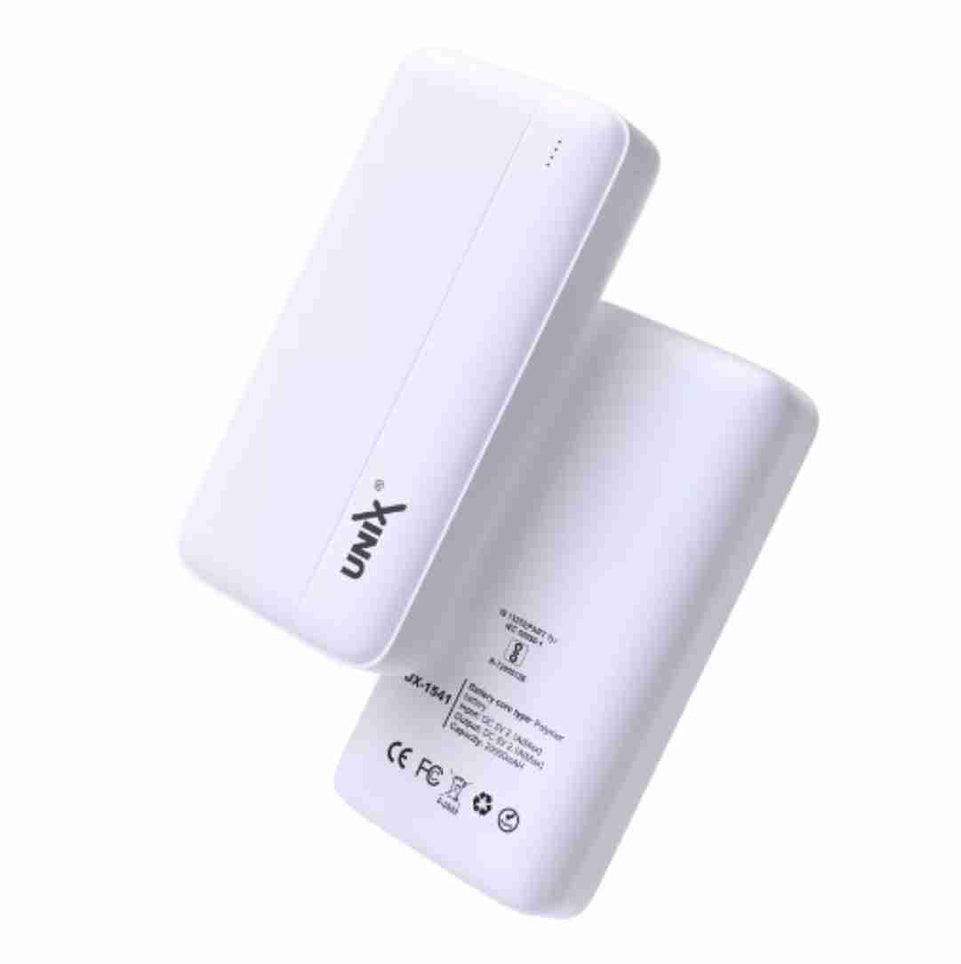 UNix UX-1541 20000 Mah PowerBank With Micro Usb&Type-c Cable Charging Input